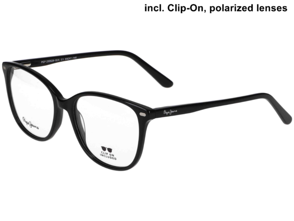 Pepe Jeans Brille 7460 001P mit Sonnenclip