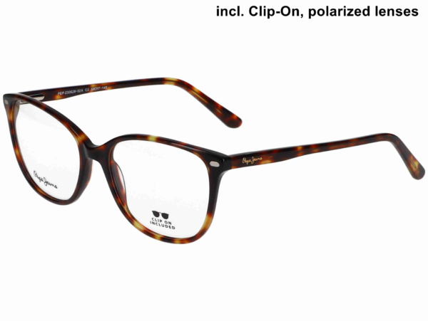 Pepe Jeans Brille 7460 106P mit Sonnenclip