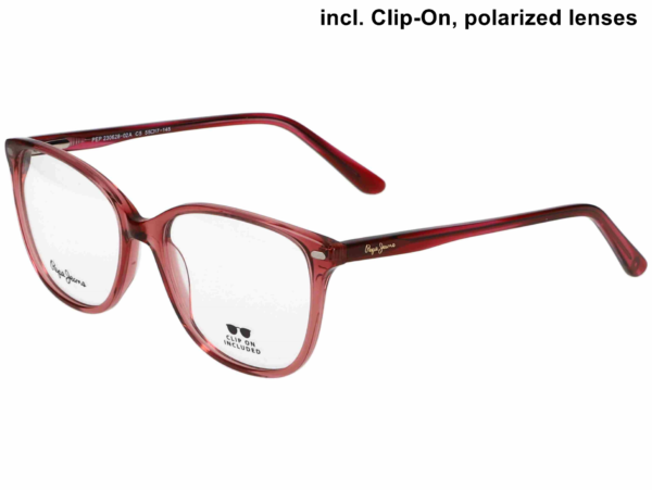 Pepe Jeans Brille 7460 274P mit Sonnenclip