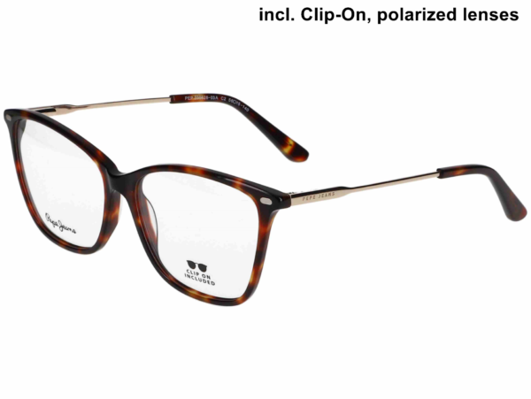 Pepe Jeans Brille 7461 106P mit Sonnenclip