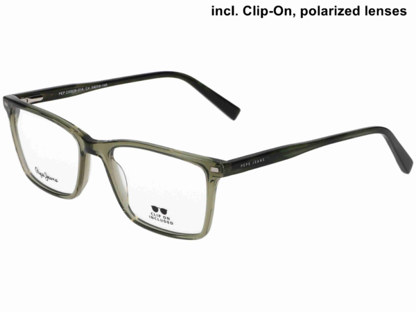 Pepe Jeans Brille 7462 525P mit Sonnenclip